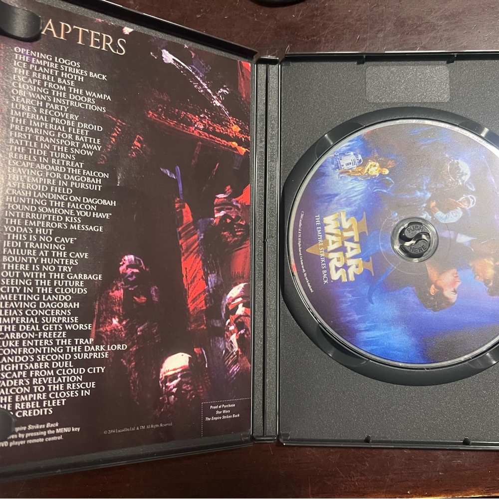 Star Wars 4-Disc DVD Trilogy Box Set - Picture 5 of 7